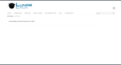 Desktop Screenshot of modules.lunar-linux.org